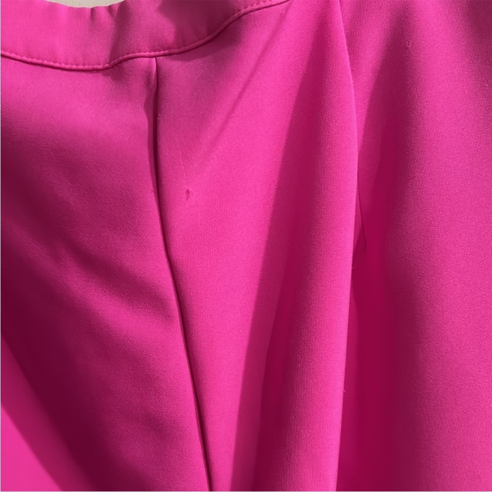Electric Pink Suit Set - Athena Blazer (S) and Pants (M) Set - Picture 5 of 5